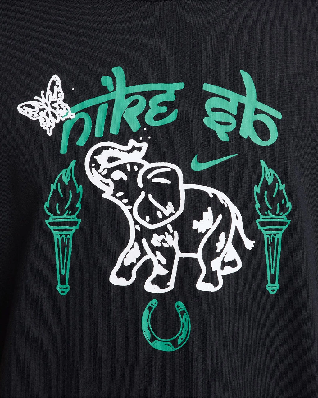 SB Max90 Elephant Skate T-Shirt Black