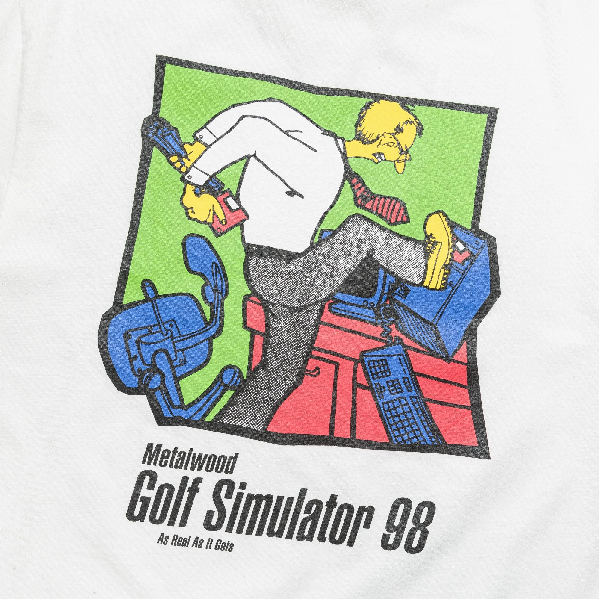 Simulator 98 SS T-Shirt - White