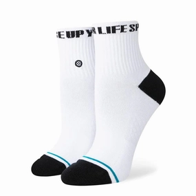 Stance Hai Si Ja Socks - White/ Medium