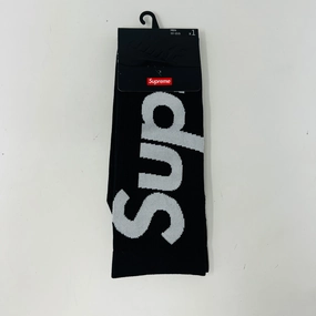 Supreme Nike Lightweight Crew Socks Black
