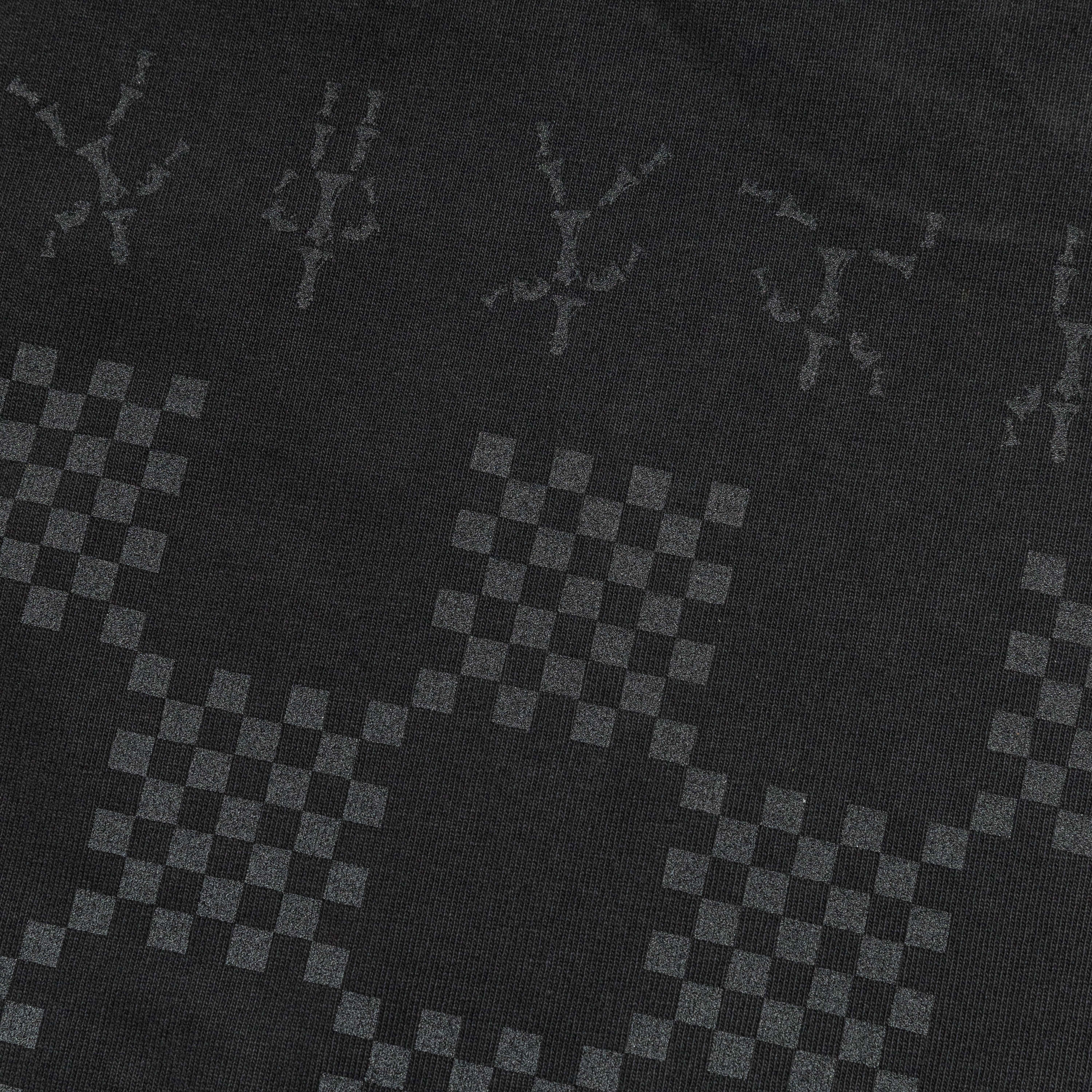 UP THERE X ATAB Lab 'Chess Board' Tee - Faded Coal/Reflective