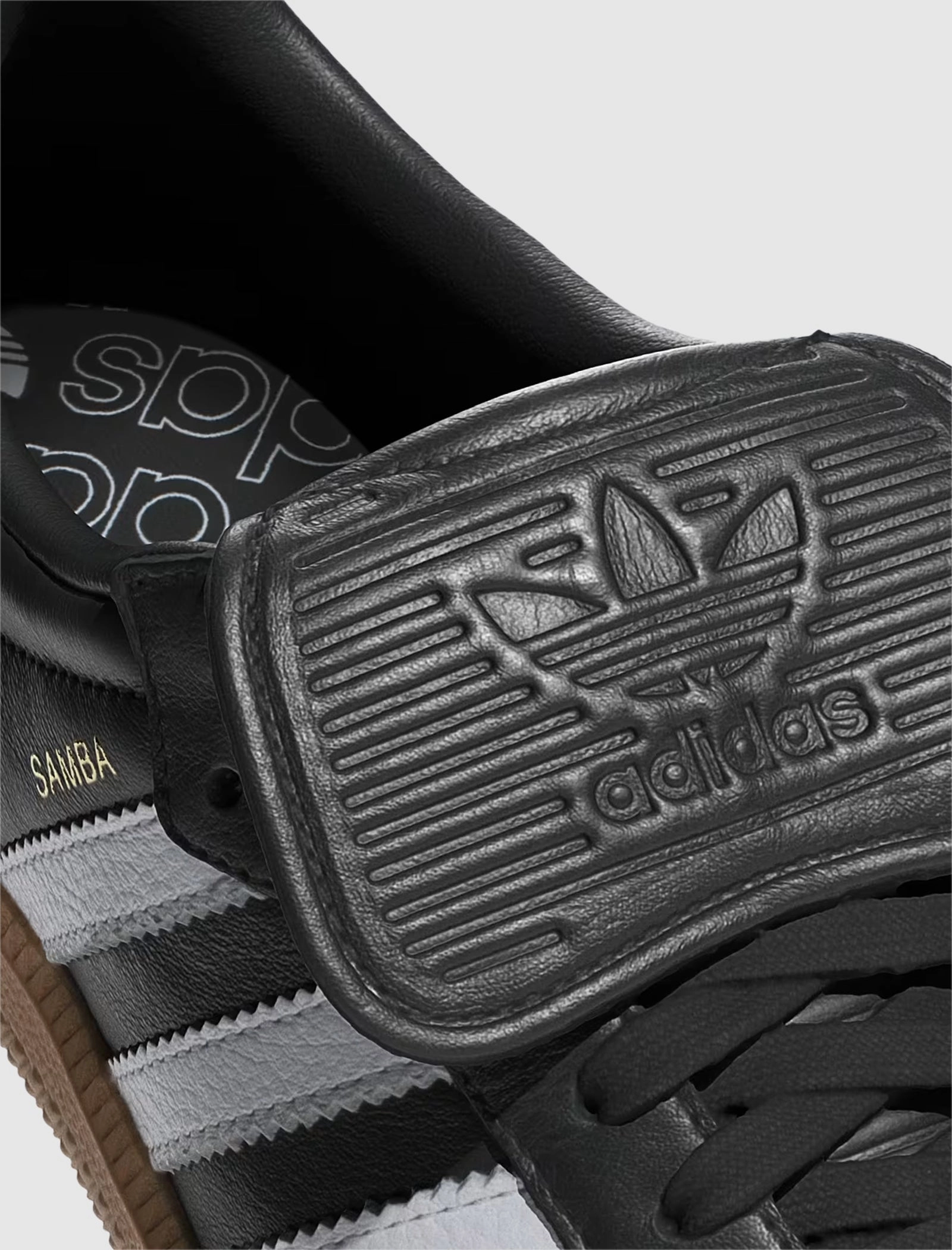 WOMENS SAMBA LT BLACK/WHITE