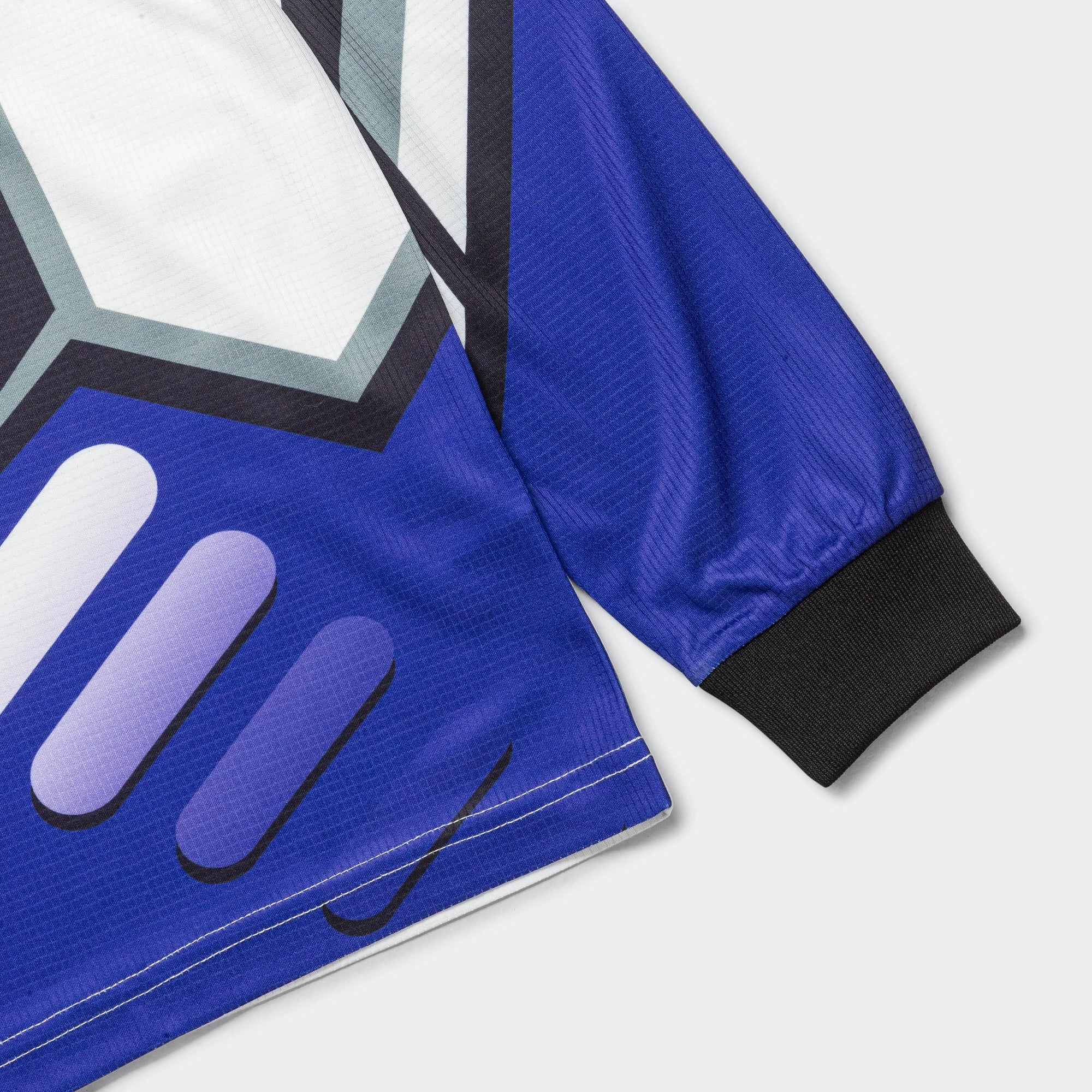 X-Games LS Jersey - White/Blue-Purple