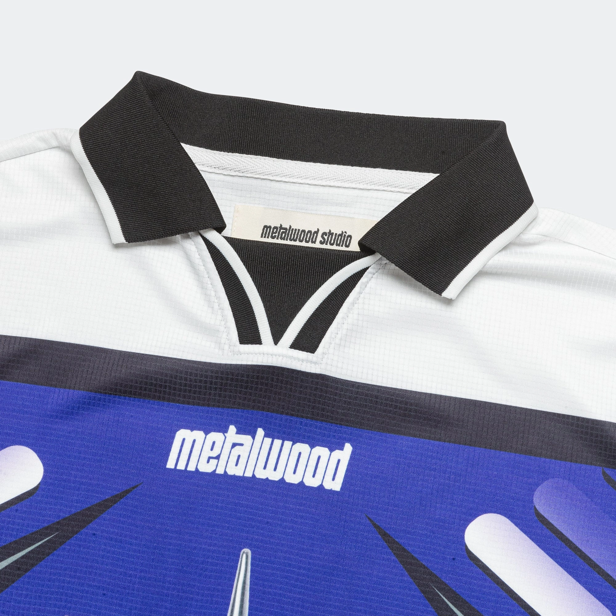 X-Games LS Jersey - White/Blue-Purple
